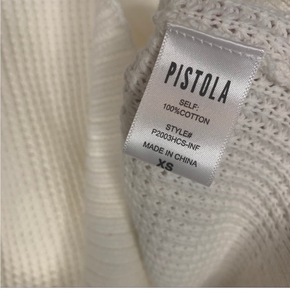 Pistola OLGA PULLOVER SWEATER 100% cotton Soft Knit Pullover - Picture 8 of 9